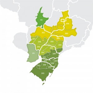 regiões cultivar ponta brasmax