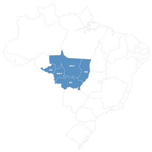 Mapa de adaptação de Brasmax Ataque I2X